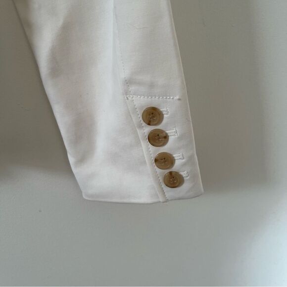 Banana Republic White Blazer Suit Jacket - Picture 4 of 7